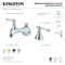 Kingston Brass KS4478BL 8" Widespread Bathroom Faucet, Brushed Nickel KS4478BL - alternate 3